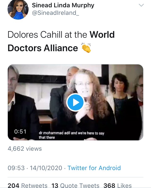 3/3 Among the stars of the “World Doctors Alliance”: the Irish freedom party’s Delores Cahill (featured further up this thread—she thinks Covid is a seasonal flu) & ex-UKIP London assembly member David Kurten (not a doctor)Covid is clearly a big opportunity for hard right hacks