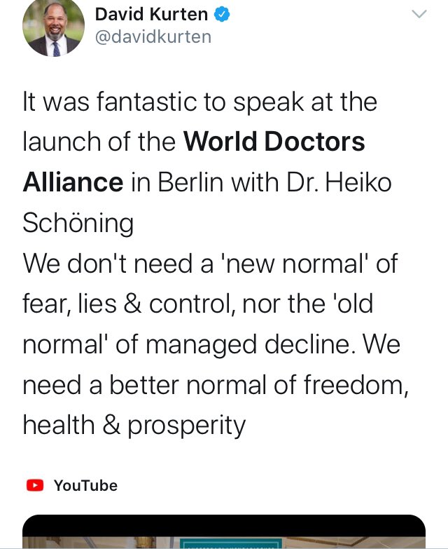 3/3 Among the stars of the “World Doctors Alliance”: the Irish freedom party’s Delores Cahill (featured further up this thread—she thinks Covid is a seasonal flu) & ex-UKIP London assembly member David Kurten (not a doctor)Covid is clearly a big opportunity for hard right hacks
