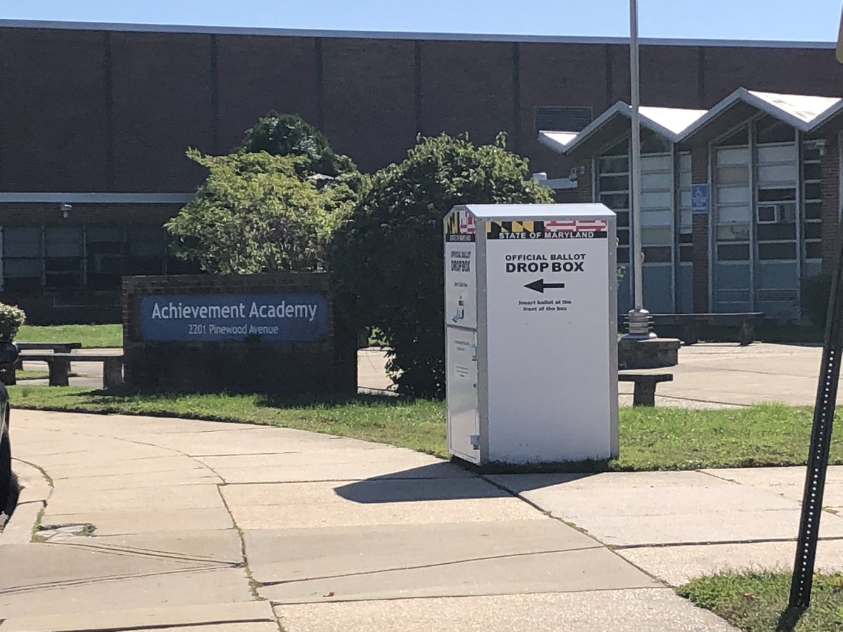 From @BaltimorePolice about the non-fatal shooting from 5 this morning: “The victim was working the midnight to eight shift for a security company as an unarmed guard tasked with keeping watch over an election ballot box.” @LinhBuiWJZ https://t.co/GDpSU7wfCD