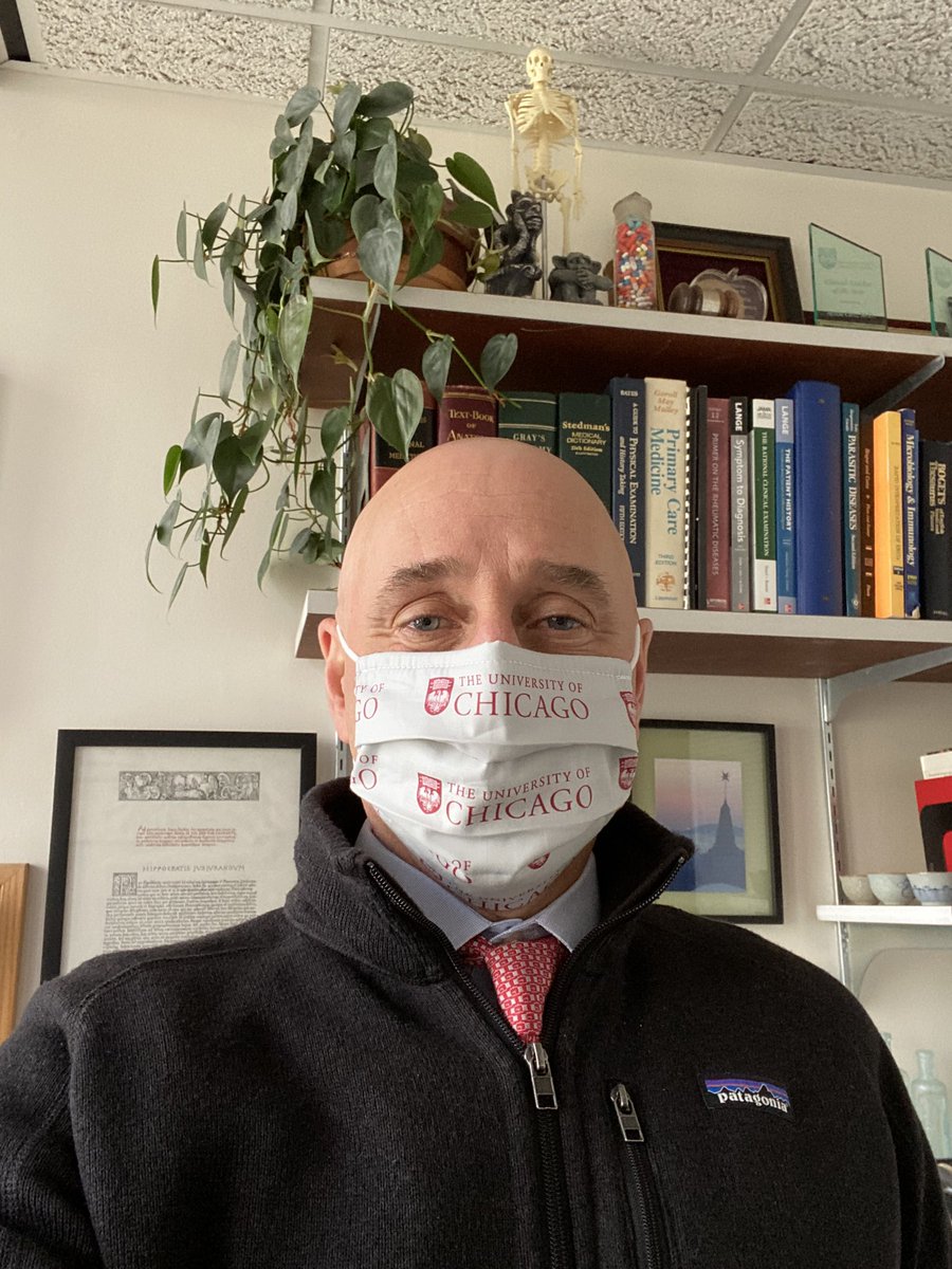 adamcifu's tweet photo. A reflection on privilege. Walked from the hospital to my office to get my lunch. Dressed like this: no white coat, no stethoscope, no ID. Six strangers referred to me as doctor (hello doctor, morning doctor...). Certainly realize that’s far from everyone’s experience. https://t.co/JGJdjuETlt