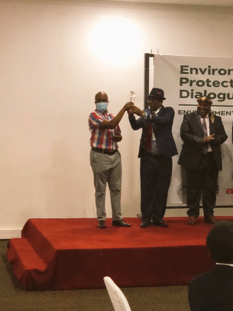 wwfzambia's tweet photo. #EPD2020 comes to a close with @cej2015 awarding @wwfzambia for the supportive leadership and solidarity #TogetherPossible, @Mwiika our communication coordinator received the award @Nachilala @WWF_Africa @zemazambia @NatureDeal @voice4planet @natasha_mhango @MukelabaiIsabel https://t.co/ToW9lM9G1e