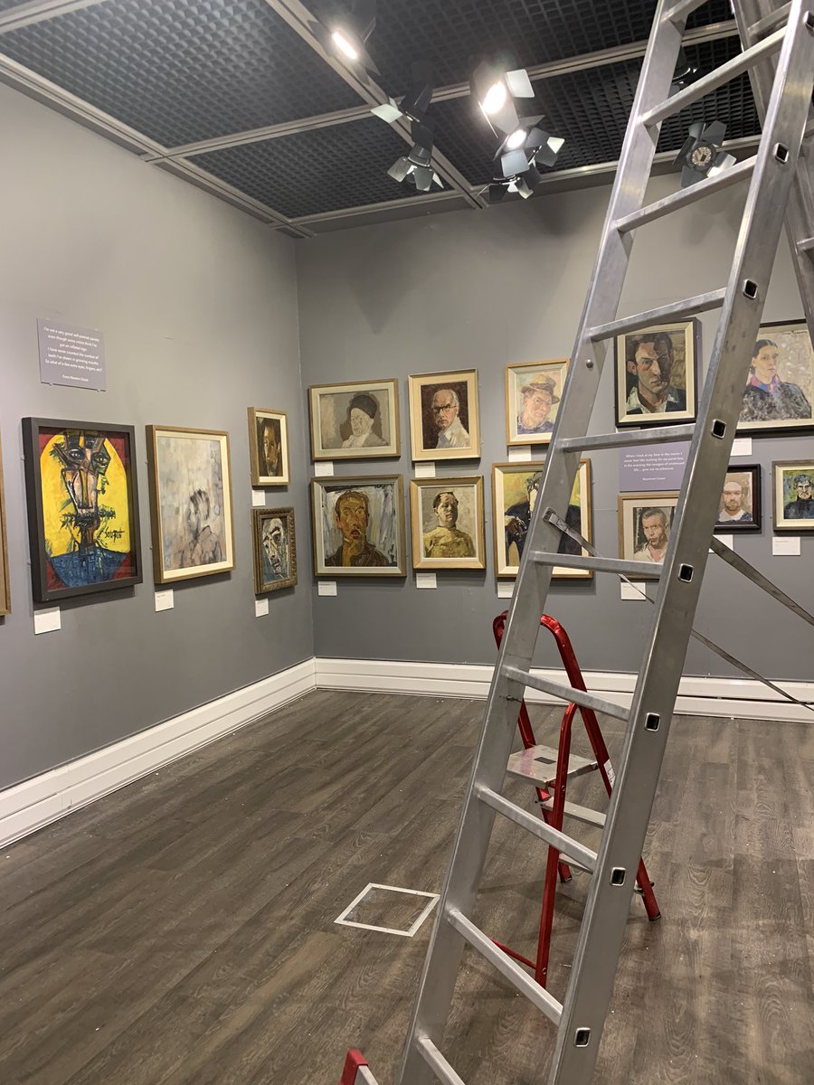 We’re all setup and almost ready to go! Join us tomorrow (16th October) at 7pm for the digital launch of our latest exhibition SELF: the <a href="/RuthBorchard/">Ruth Borchard Collection</a> Collection. For more information on the exhibition, visit: ow.ly/ugn230rf9Ml