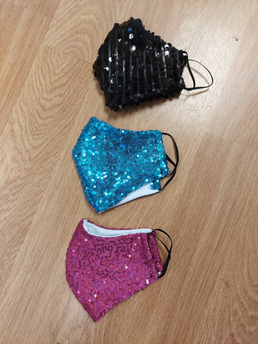 Sequin Face masks 😊 £9.99