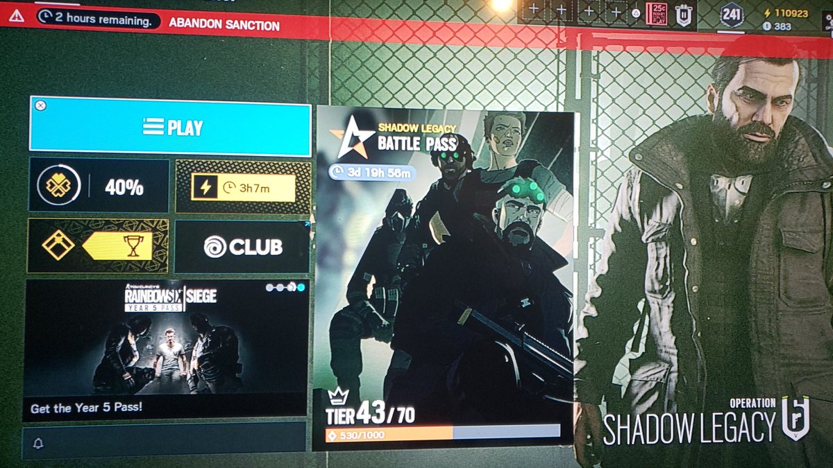 KiiLLA_HiLLA's tweet photo. @Rainbow6Game @Ubisoft @UbisoftSupport fix your game i got kick out my rank match and when i try to come back got banded for 2 fucking hours WTF!!! https://t.co/G9hkno6vlx