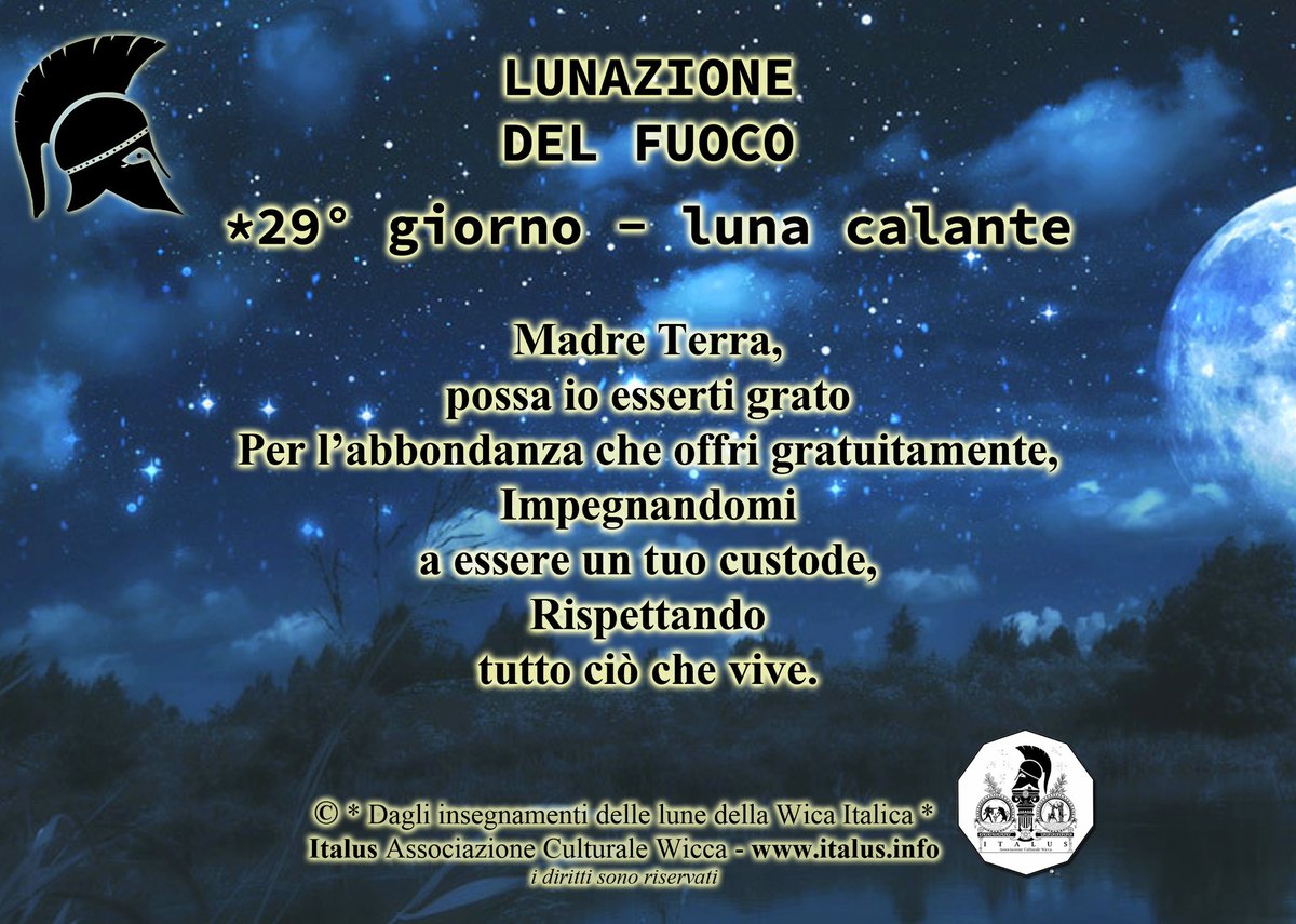ITALUS_forum's tweet photo. #ItalusAssociazione #luna #moon #lunacalante #foolmoon #esbat #wicca #paganesimoitalia #wiccaitalia #neopaganesimo #pagan #witches #paganesimo #witch #witchcraft #sabba #actionforhappiness #azionepositiva #benessere #positività #ottimismo #forza #energypost #lavorosusestessi https://t.co/TsKJ8OkSgD