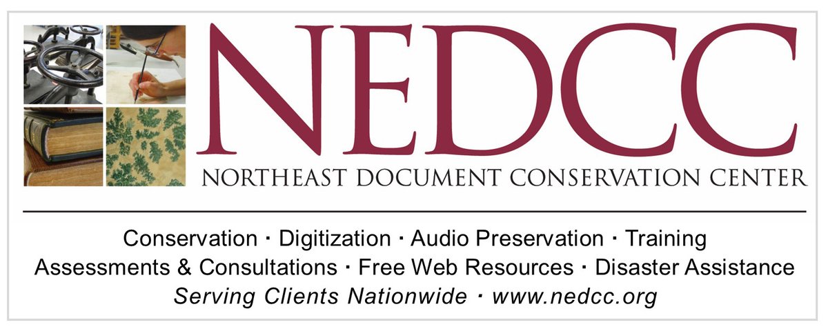 NEDCCInfo's tweet photo. Hope everyone is enjoying Mississippi Library Association  virtual conference this week! Office hours today from 2-4 with Tahe Zalal if you have any questions about preserving your collections. Enter the raffle for a free training webinar! #misslib2020 https://t.co/oJxYBF6I3b