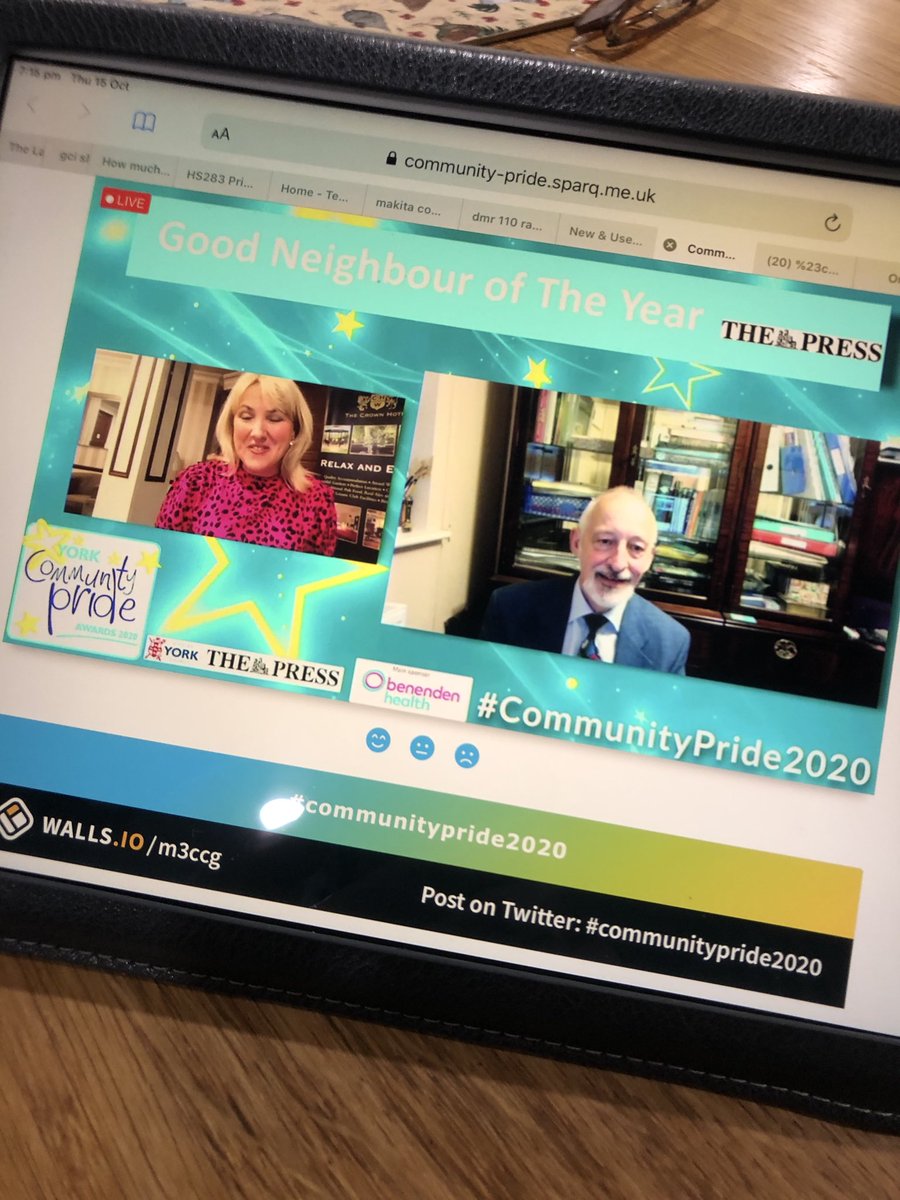 EchoDavidCoates's tweet photo. Really enjoying #communitypride2020 Some great stories and wonderful folks doing AMAZING stuff to support their local communities. Well done all concerned! https://t.co/GAf0FCsyOp