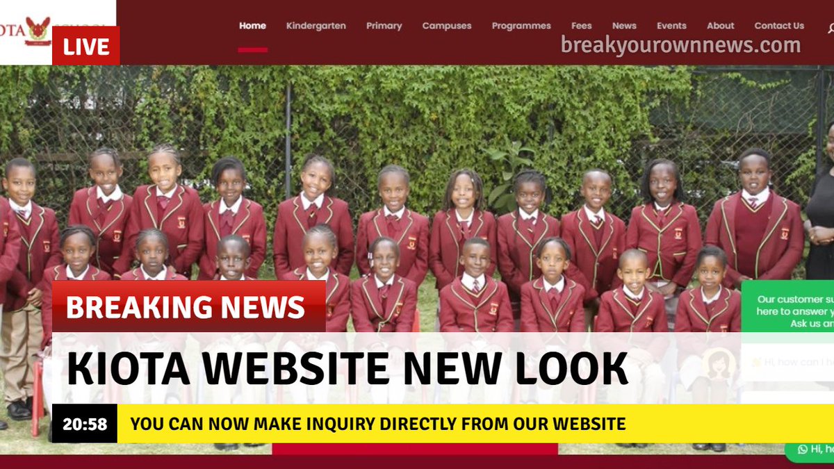 Would you like to know anything about Kiota School? Visit our new looking website today! Our customer support team will be there to answer your queries. #KiotaLife #revampedwebsite
