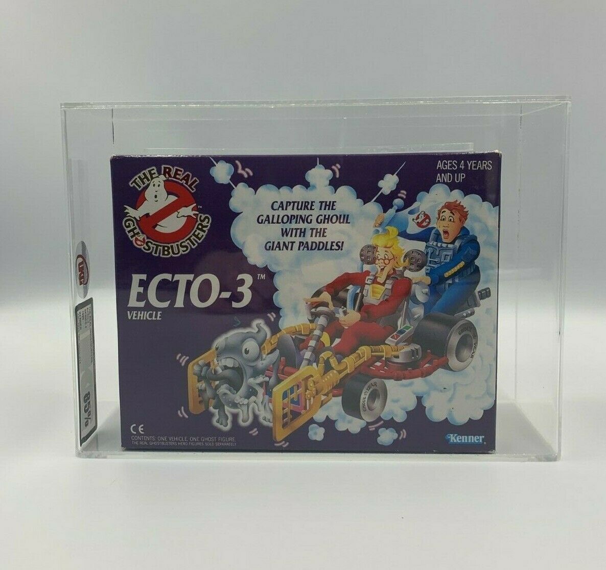 VToyStore's tweet image. With halloween round the corner...who you gonna call? GHOSTBUSTERS! Beautifully new &amp;amp; sealed, cased &amp;amp; graded KENNER ECTO-3 for sale. An amazing future investment for toy collectors! #kennertoys #vintageghostbusters #retroghostbusters #ecto3 #vintagetoys #collectabletoys #retrotoy