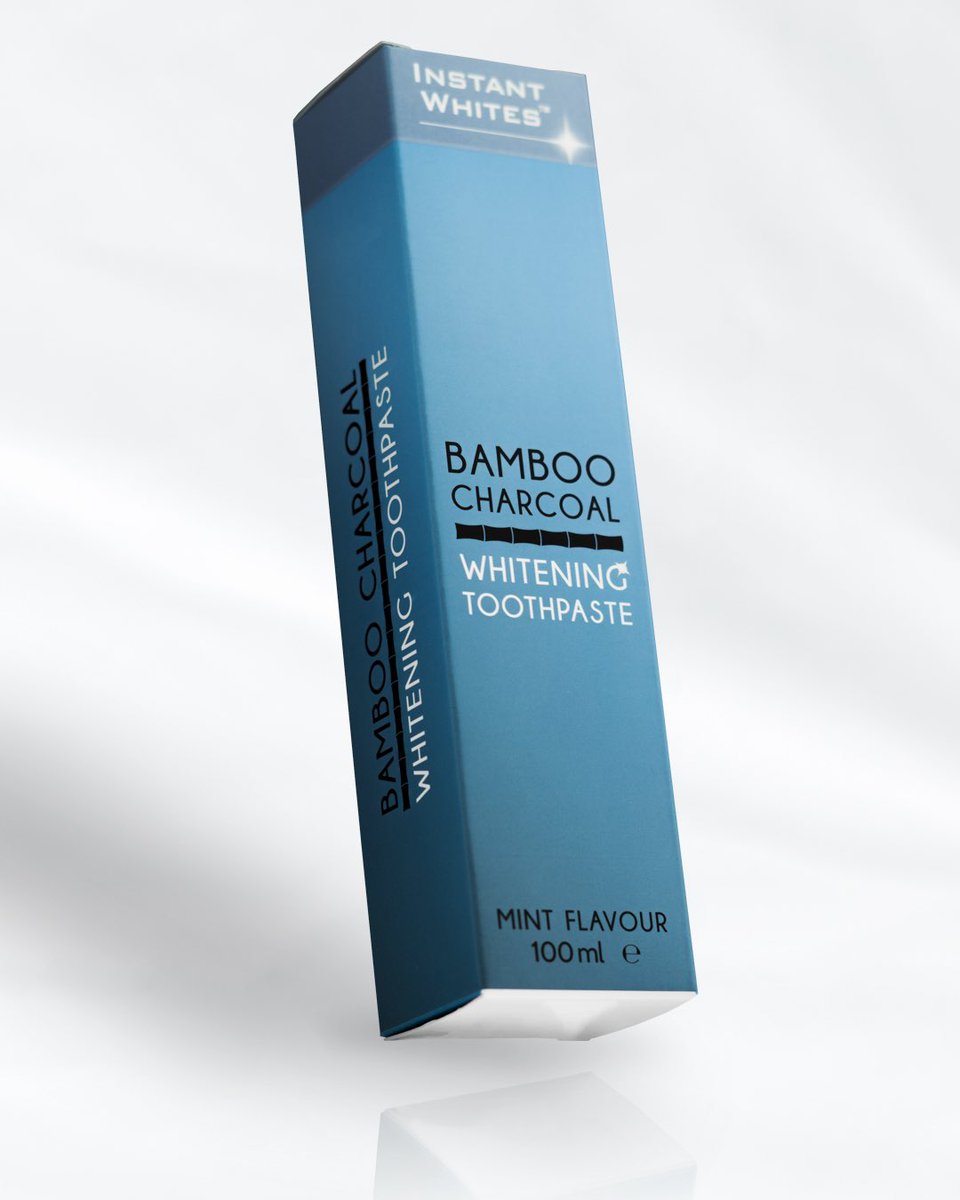 InstantWhites's tweet photo. Shop our Bamboo Charcoal Whitening Toothpaste now via the link in our bio ✨🦷

#InstantWhites #TeethWhitening https://t.co/R2z3XkX3h5