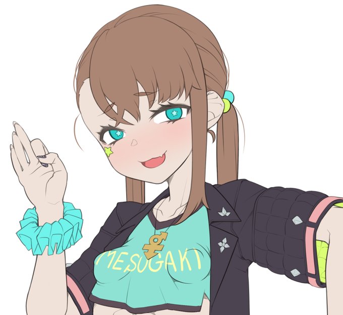 いつしかのメスガキ描いてるよ( ˘ω˘ ) 