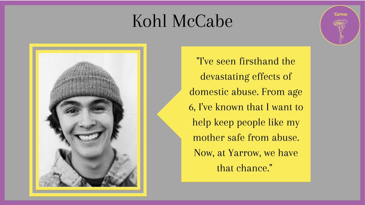ProjectYarrow's tweet photo. This week Yarrow will be introducing our 3 co-founders. Today is about Kohl McCabe, and what he’s here for. ⁦@KohlMccabe⁩ #PeoriaMET https://t.co/MmrqLjYq4Q