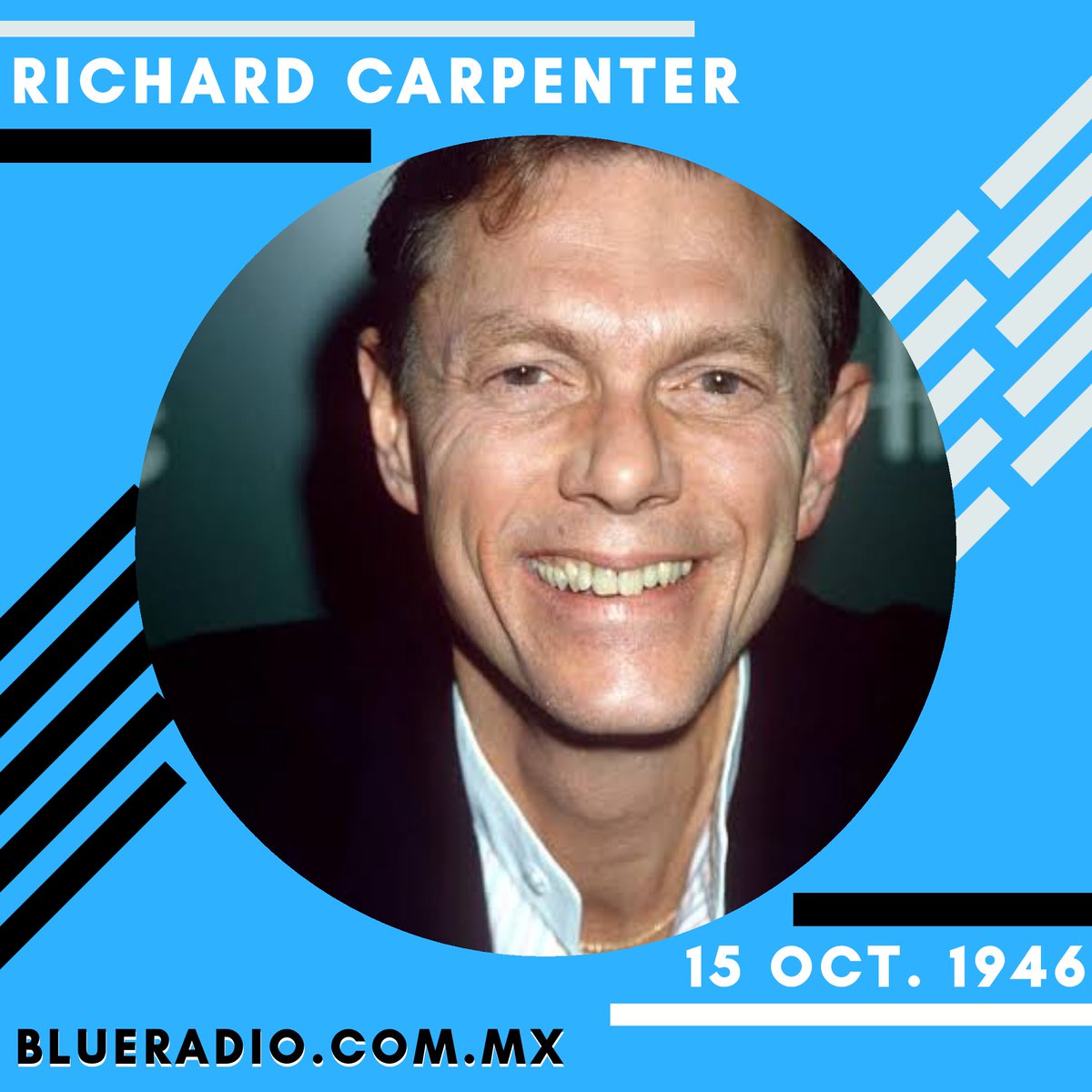 BlueRadioMx's tweet photo. #HappyBirthday un 15 de Octubre de 1946 Nacía en #NewHaven el vocalista y compositor del Dúo Pop #thecarpenters
#Notaazul #SabiasQue https://t.co/pQ7hASrTeZ