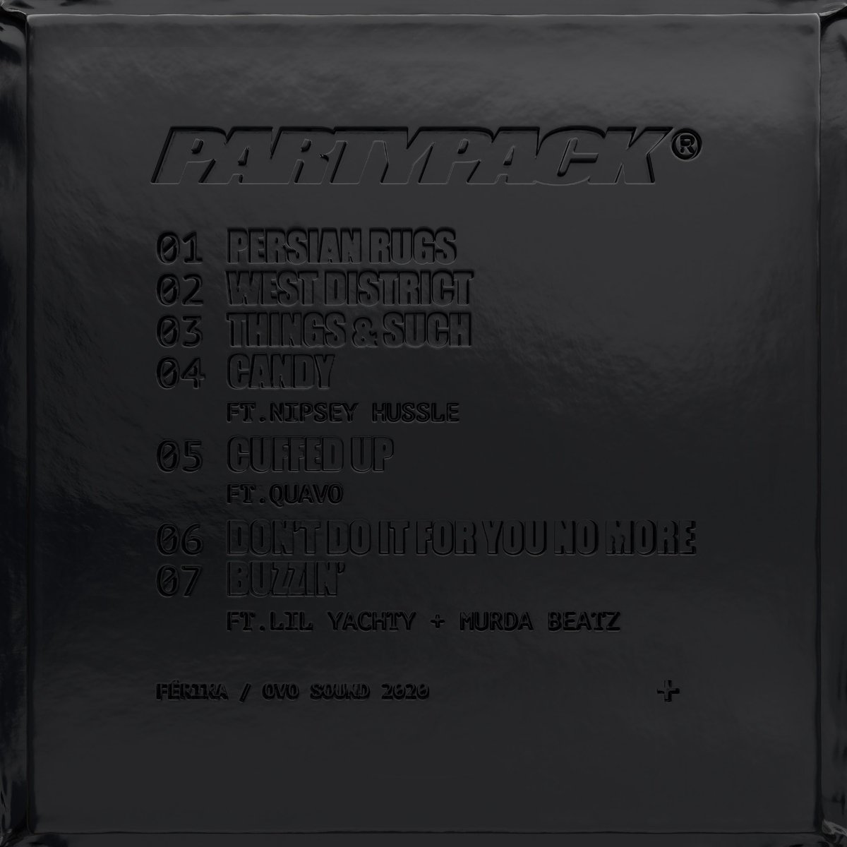 PARTYNEXTDOOR (@partynextdoor) on Twitter photo 2020-10-15 18:23:05 Previously “unreleased” PARTYPACK available tonight everywhere for the PND day ones 🎉📦 Previously “unreleased” PARTYPACK available tonight everywhere for the PND day ones 🎉📦