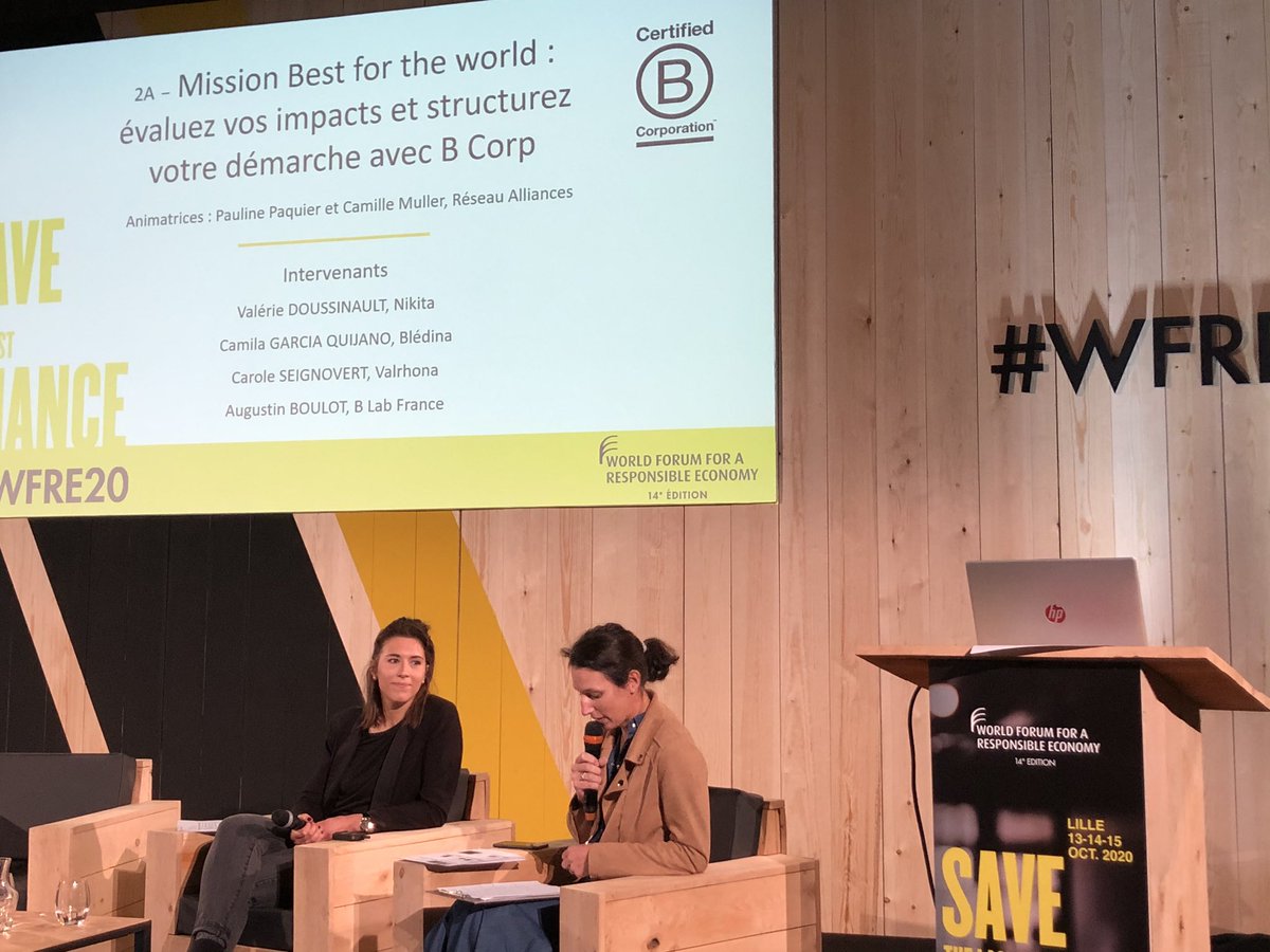 C’est parti ! #bcorp #wfre20