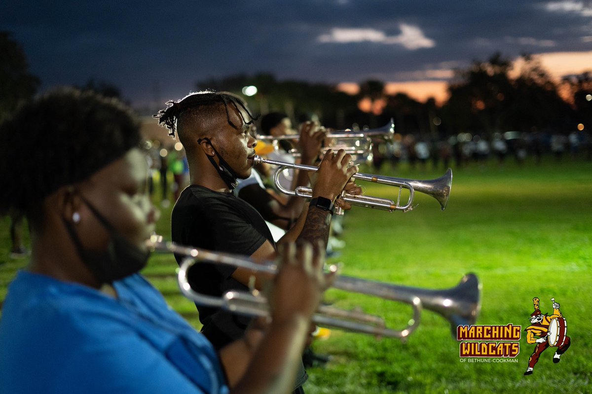 PrideofBCU's tweet photo. The work continues. #HailWildcats #HailPride #BCUMarchingWildcats https://t.co/OBqqSfAxsd