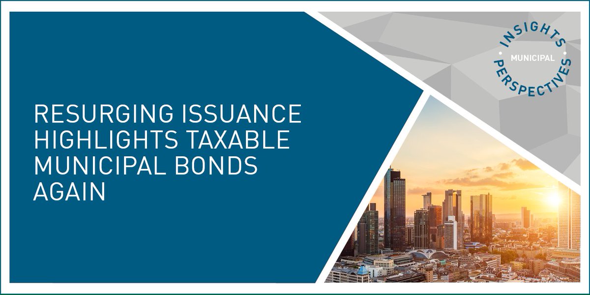 BreckCap's tweet image. Increased issuance and favorable market conditions brought heightened attention to taxable municipal bonds in 2020. We look closely at this sometimes-overlooked segment of the bond market here: ow.ly/y9tt50BTDQi