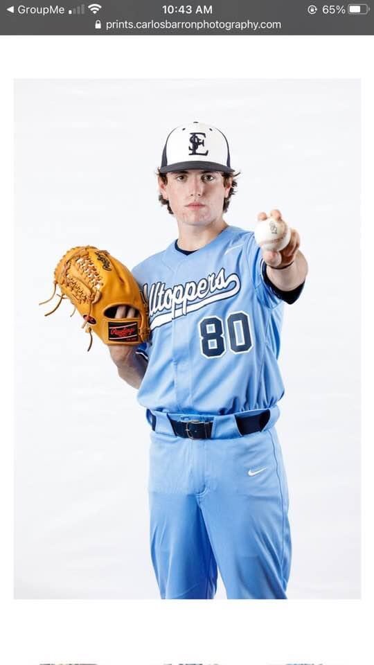 We saw a glimpse of one of our 2020 grads in his college uniform today! Dude is going to be an innings eater for St. Edwards this spring! <a href="/DevenMcgrath_/">Devo</a>