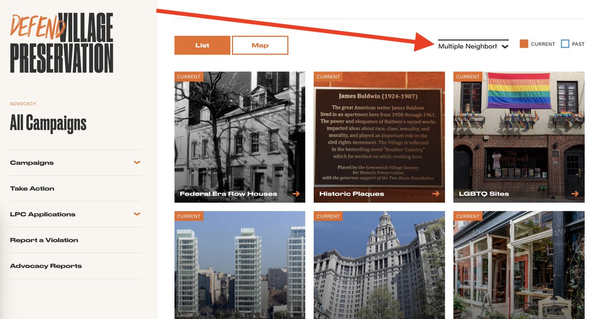 GVSHP's tweet photo. Have you seen our NEW website? Advocacy is one of our key functions. You can be a part of that by sending emails to elected officials and city agencies about #ulurp #landmarking #smallbusiness + more. Our NEW WEBSITE makes it easy to #TakeAction: https://t.co/bff20X9pw3 https://t.co/dhKQ4TLxN1