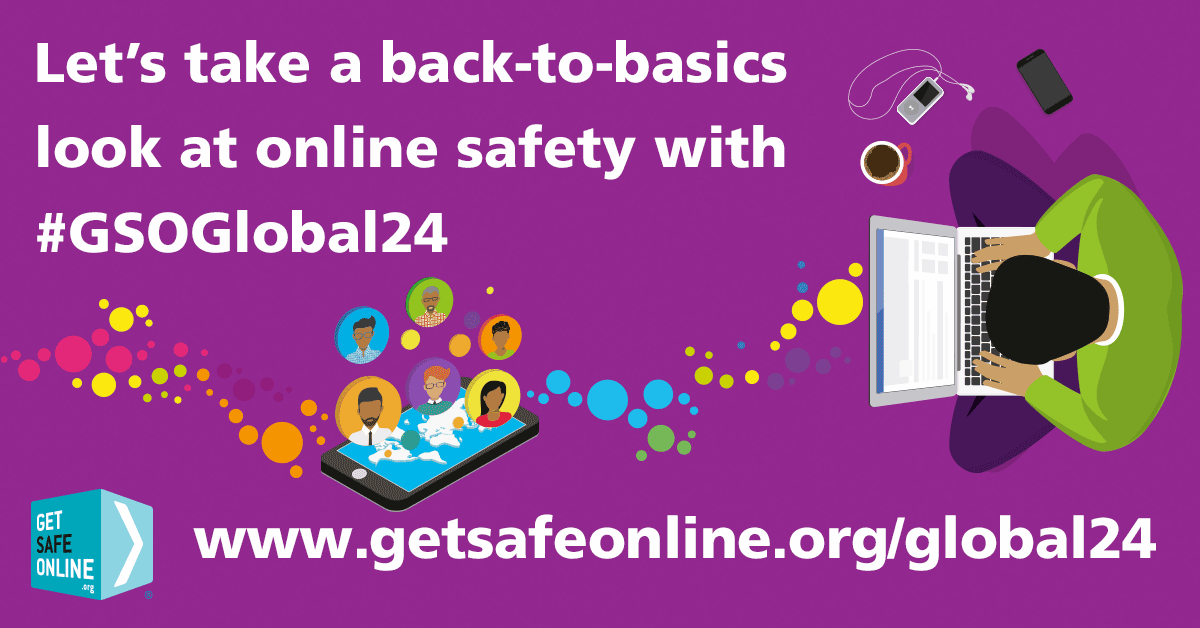 GetSafeOnline's tweet photo. Just over four and a half hours to go in our Get Safe Online #GSOGlobal24 , and we've been knocked out by the events hosted by the participating countries. Please keep an eye on our Facebook page @GetSafeOnline as this unique event continues and draws to a close at midnight BST https://t.co/Uy1RwojMYS