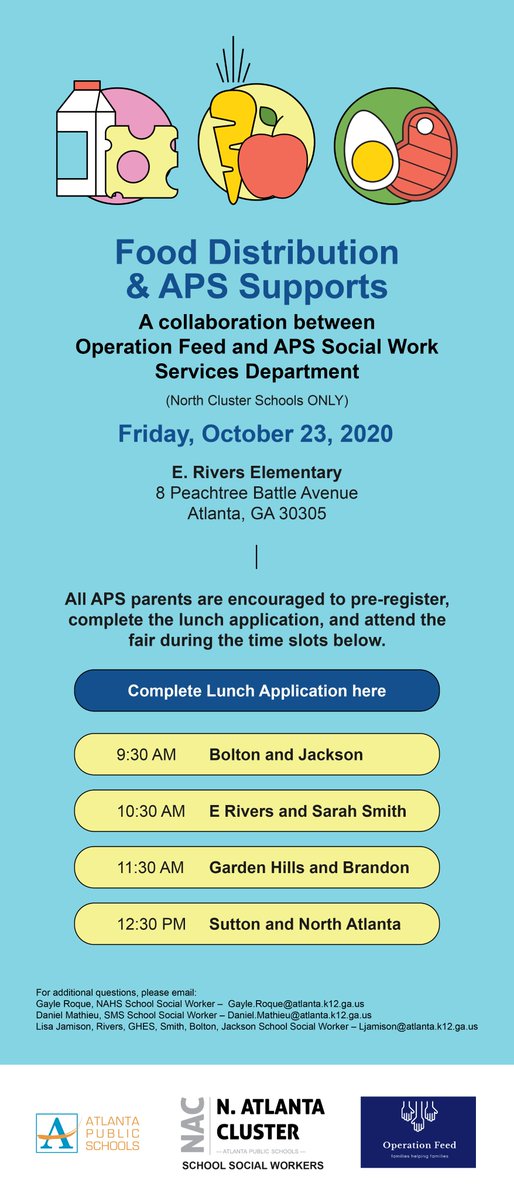 SuttonCougars's tweet photo. Thank you #operationfeed and @apssocialworker for organizing this food distribution and support event. Families can pre-register using this link: https://t.co/emVGY2cIEW
@SuttonPrincipal @SuttonPTA https://t.co/nsH9tyYri4