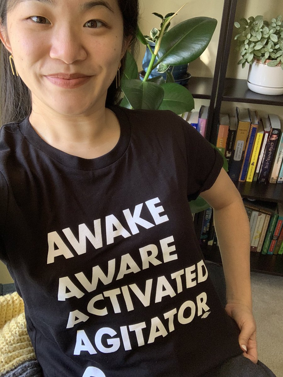 jaclyndean45's tweet photo. There’s this misconception that Asian Americans and Pacific Islanders are a “sleeping political giant.” But we are awake, aware, and #AAPIwomenvote Commit to voting with us. https://t.co/2SKSFNZqBe