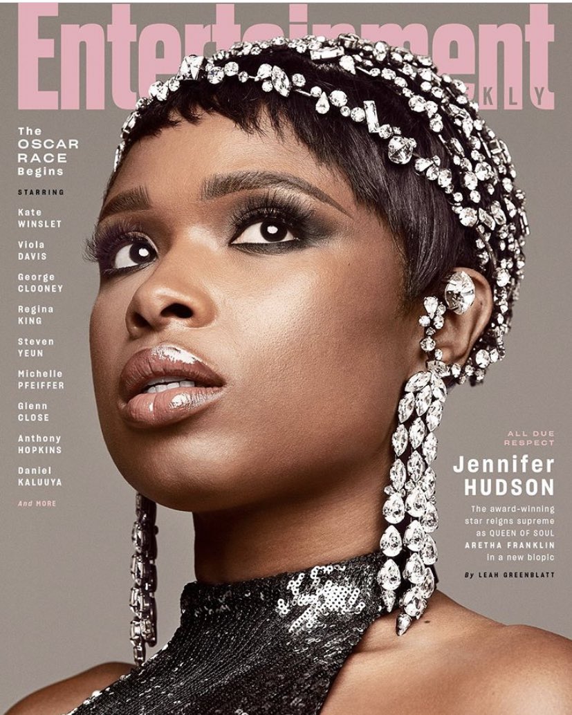 #jenniferhudson #jhud #arethafranklin #entertainmentweekly #bombshelloftheday #wce #cover #magazine  #fashion #sassylooks #bgr #blackgirlrock #sassylikes #sassybombshelloftheday #sassyhair #sassyblogger