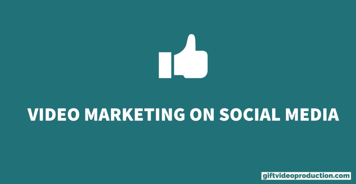 GiftVideoProd's tweet photo. Video marketing content has taken the social media world by storm. People watch more than 100 million hours of video on Facebook. YouTube brings in nearly 4,950,000,000 video views daily. Read more: 
https://t.co/djug1lLUQv https://t.co/It26pz94sz