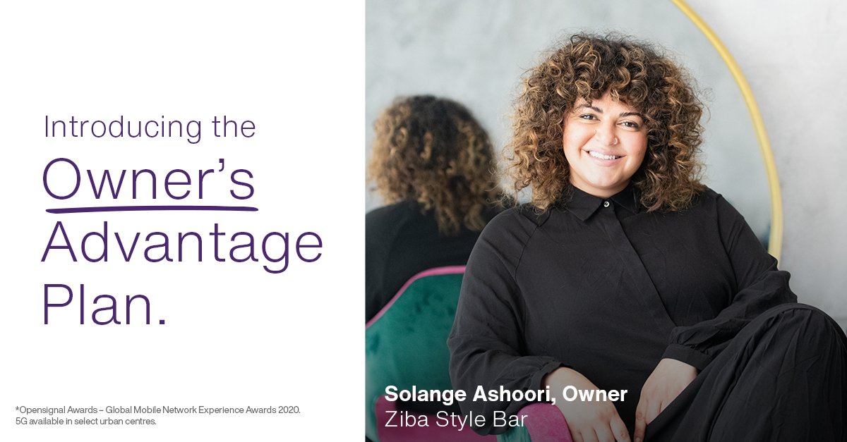 TELUSBusiness's tweet photo. We're continuing our commitment to Canadian owners.  Launching today, the Owner’s Advantage Plan is an exclusive mobility plan featuring the best 5G devices every year, same-day repairs &amp; TELUS Health Virtual Care.  Visit https://t.co/cWPcDXr35s to learn more. https://t.co/c0EChUrg9P