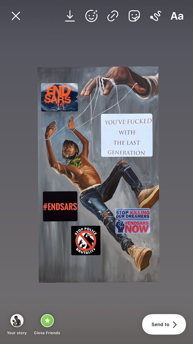 YOMIBAS2's tweet photo. As Abraham Lincoln clearly said “To sin by silence when we should protest makes cowards of us all” NO MORE SILENCE, WE MATCH FOR CAHNGE!!! 
#endsars #WeAreNigerianCreatives Endsarsbrutality #ENDSARS #policebrutality #endpolicebrutality @iambyno https://t.co/gikydISdM6