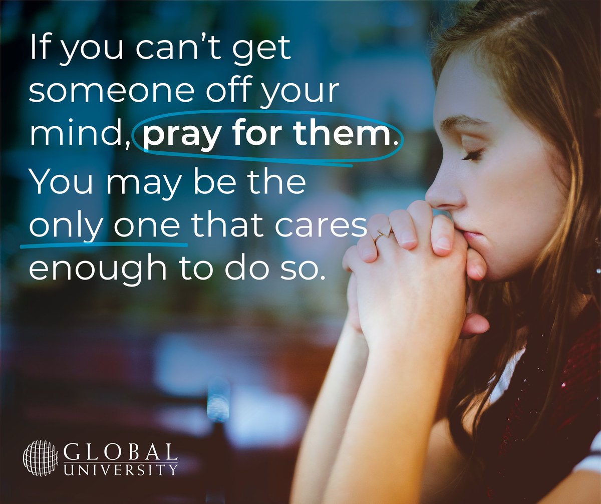 GarySeevers's tweet photo. Indeed one day you may discover it is the Holy Spirit Who brought that person to mind for prayer. You may make a life-changing difference in someones life. https://t.co/lEsaaYGj11