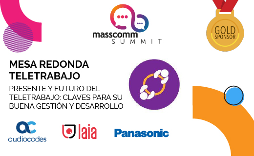 masscommInnova's tweet photo. ¡PRIMERA MESA REDONDA! ¿Una idea de qué puede tratar? 🤔 Una pista: 💻🏡. ¿Lo sabéis? ¡Claro qué sí! "Presente y futuro del teletrabajo: claves para su buena gestión y desarrollo". @AudioCodes, #LaiaTech y @panasonicESP serán los encargados de amenizarla. https://t.co/VuRyjw4wms https://t.co/lQn5UoYkNQ