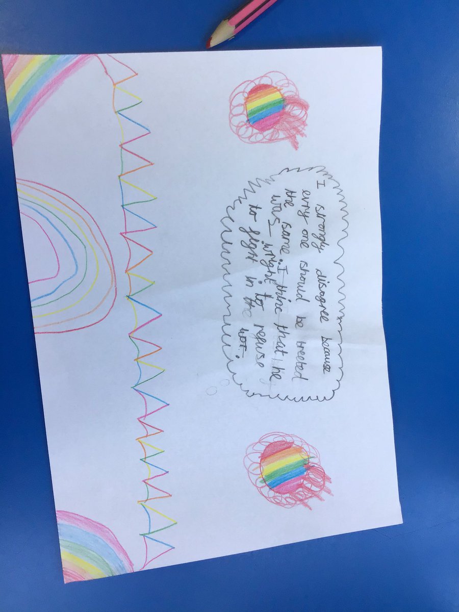 MosspitsYear3's tweet photo. Beautiful feeling bubbles after our debate for Black history month @MissSCorrin https://t.co/ZQBP7aE1DV