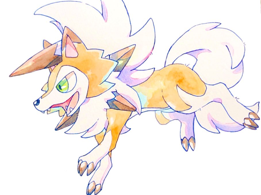 ポケモン たそがれルガルガン ポケモン版深夜の真剣お絵描き60分一本勝負 かなのイラスト ポケモン たそがれルガルガン ポケモン版深夜の真剣お絵描き60分一本勝負 かなのイラスト
