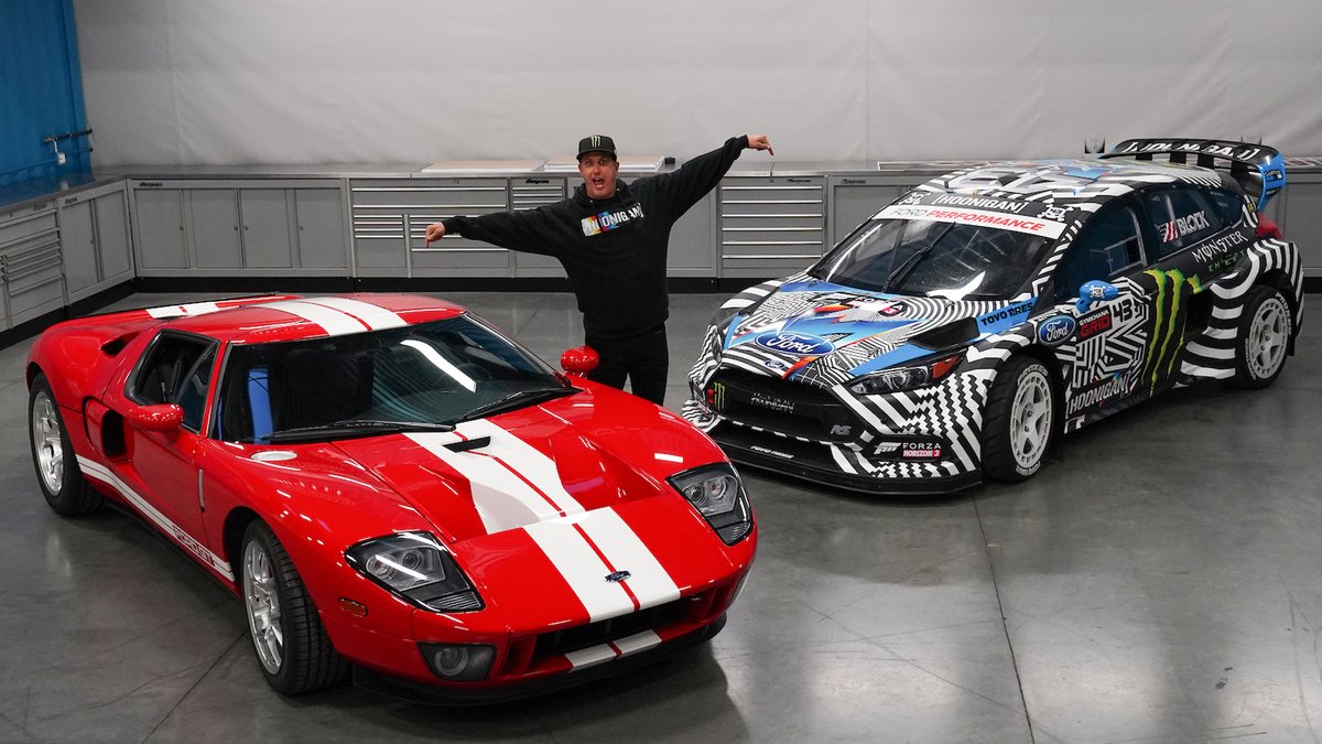 My Ford Focus RS RX and one of the rarest supercars produced in