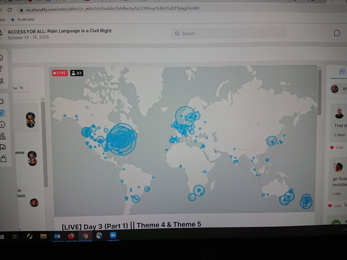 moppematte's tweet image. Particpants from ... everywhere! 💕 #accessforallconference