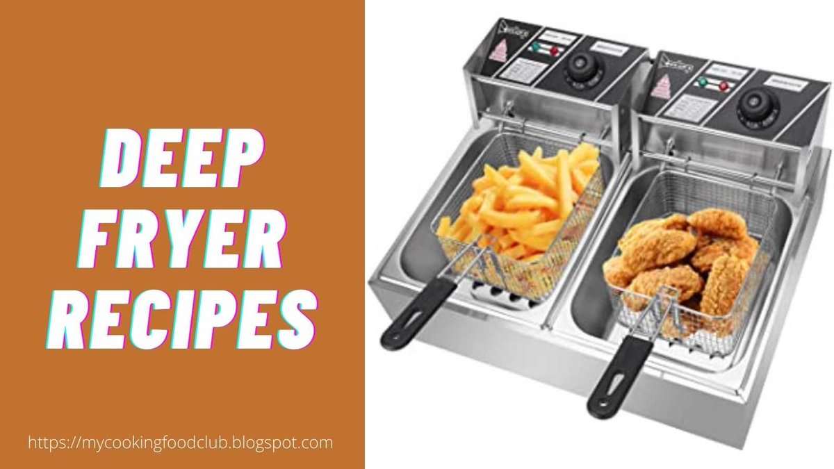 101 Deep Fryer Recipes will acquaint you with great recipes for cooking in a deep fryer. mycookingfoodclub.blogspot.com/2020/10/deep-f…

#fry #deepfry #cooking #cookingfood #friedfood #eating #recipe #foodrecipes