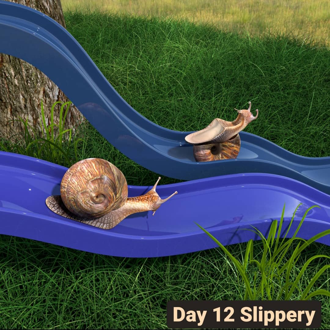 Inktober 2020
Day 12 Slippery

#inktober  #inktober2020 #3drenrer #inktober2020slippery
 #3dmodel