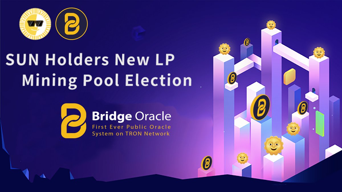 bridge_oracle's tweet photo. 💠https://t.co/UhMjh7lO2A has officially launched a #SUN vote-to-list web page at https://t.co/jOKeiGTYr6. Refer to the link and vote for #BRG token to enter the corresponding $TRX liquidity mining pool with 22,400 $SUN and 4x mining return. 
#BridgeOracle #TRON #TRX #Stake $BRG https://t.co/aE1VfnbXAk