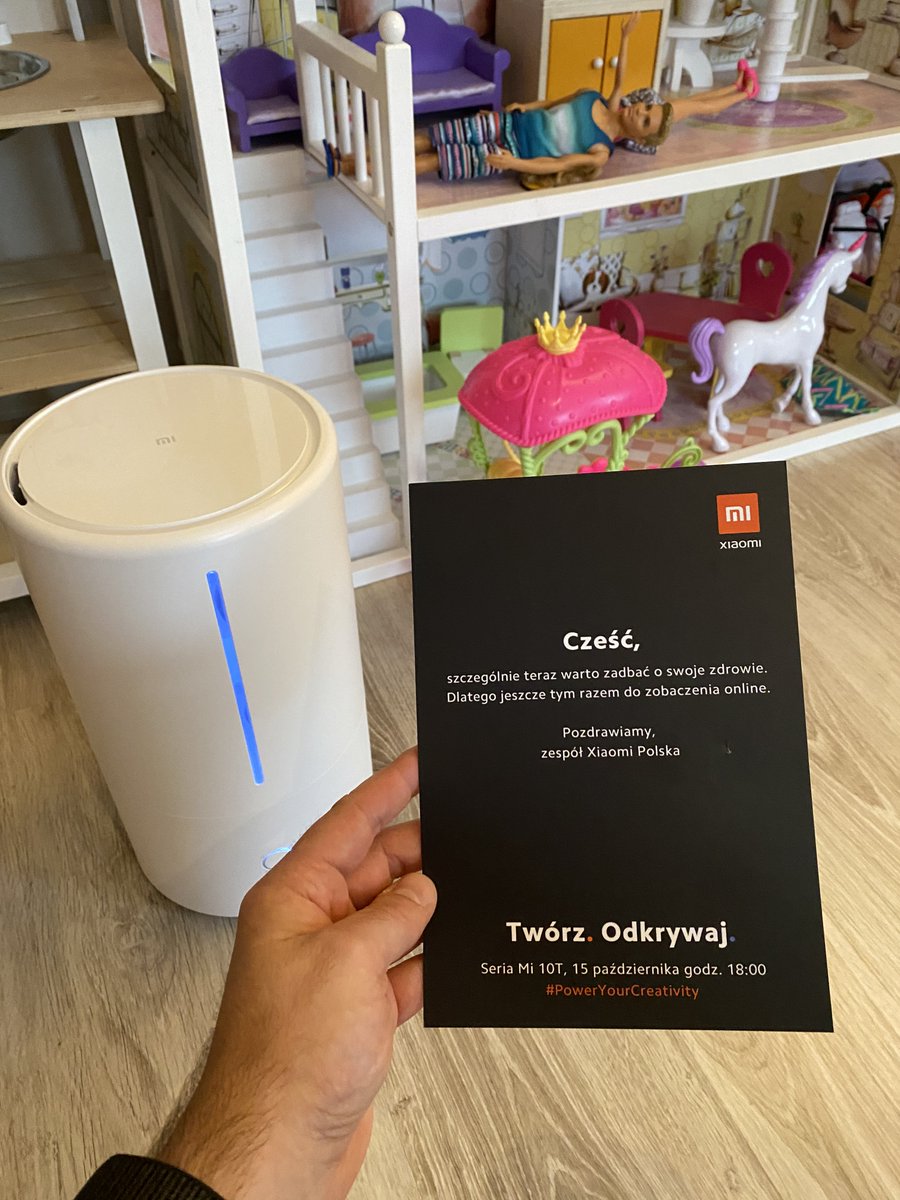 robsoniqe's tweet image. Dzisiaj premiera #XiaomiMi10T #PowerYourCreativity;) Nawilżacz antybakteryjny. Tego nie miałem do testów. No i podsyłam mój film z #XiaomiMi10TPro youtu.be/-OCINj_rTcc