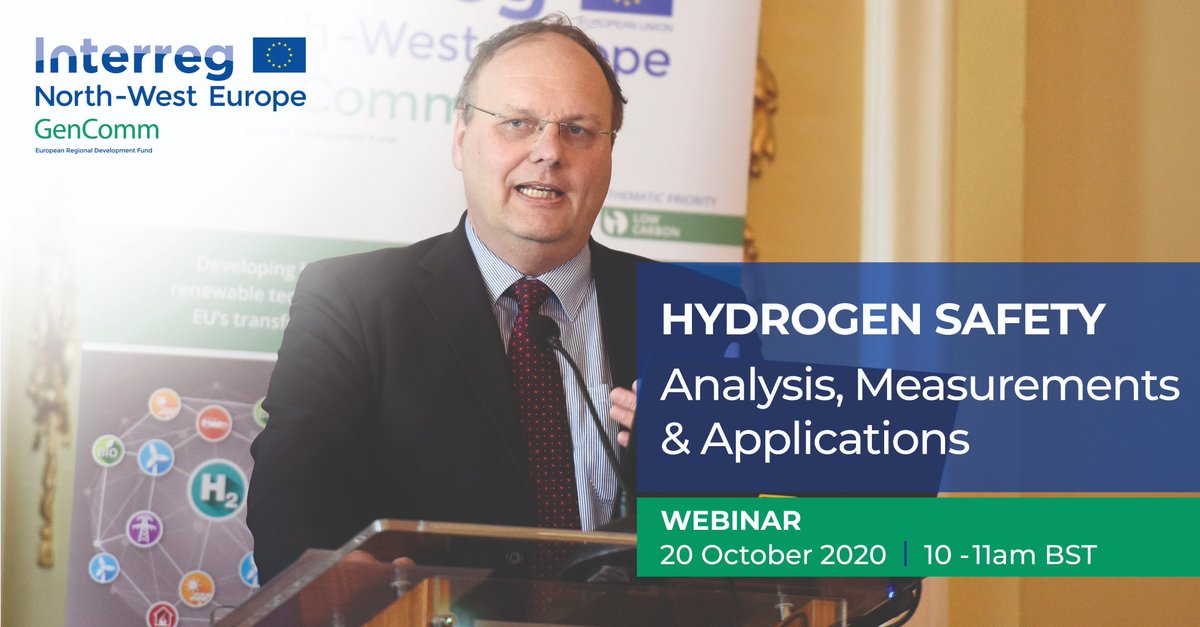 HYEConsultancy's tweet photo. HyEnergy has the pleasure of speaking at the third webinar in the @GenComm_CH2F hosted HAZEL Autumn webinars series. 

​​​​​​​"Hydrogen Safety, Analysis, Measurements &amp; Applications"

Sign up here: https://t.co/XqjJCaRdaS https://t.co/MitCKnXMXD