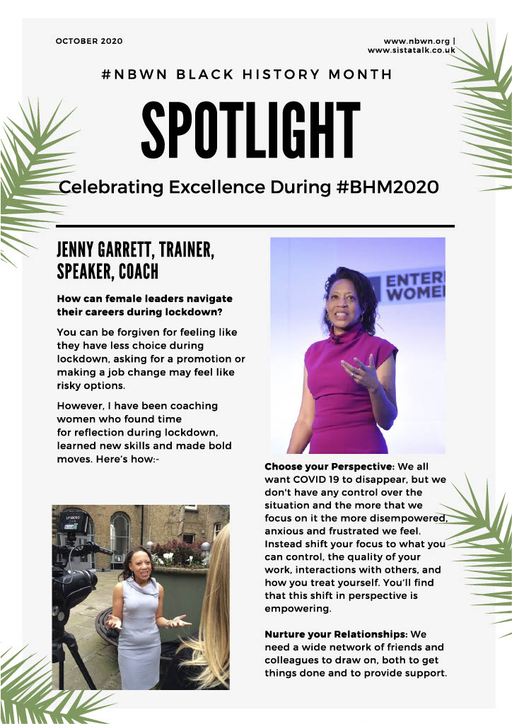 SistaTalkUK's tweet photo. Celebrating Excellence During Black History Month #NBWNTalks #SistatalksUK #2020 #JennyGarrett #RockingYourRole #Happenista #bizowner #womenwithvision #buildalifeyoulove #businesscoaches #coachingforwomen #createopportunities #createyourdestiny #femalebusinesscoach https://t.co/erJokZz5IQ
