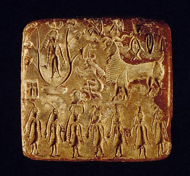 Pictured below are the seals depicting their rituals and deities