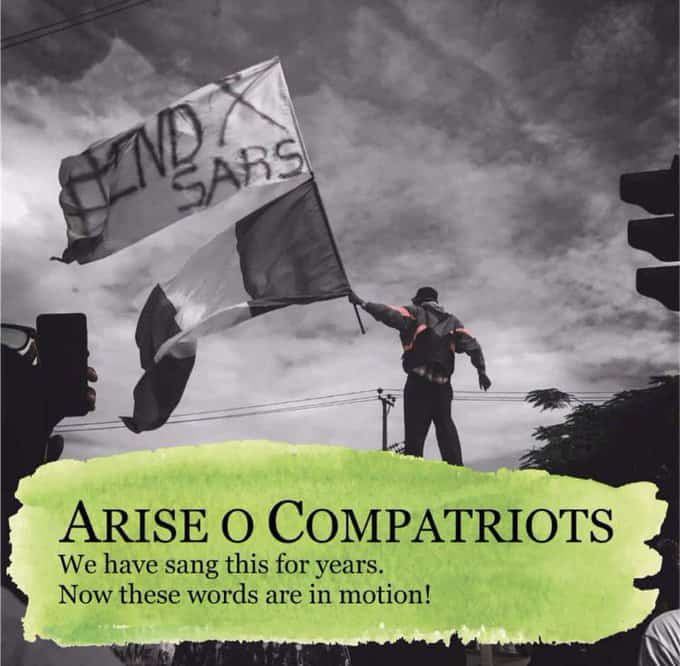 slimsmartv's tweet photo. @Femiakuti This is us, United, with one voice, saying we are tired of all the nonsense happening in this country. Enough of all these police brutality,  enough of the poverty, enough of all these corrupt politicians. ENOUGH IS ENOUGH....We are going to reclaim our beloved country. #EndSWAT https://t.co/qOS3pJH5hV