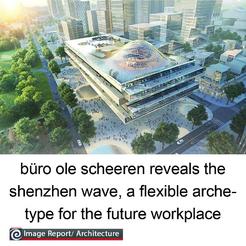 onlinevisualart's tweet photo. Designboom_büro ole scheeren has revealed plans for the ‘shenzhen wave’, a building that will serve as the headquarters of one of china’s leading technology companies.
https://t.co/B3EoJOZDcO

 #architecture #architect #artist #designer #dezeen #architecturedesign #archdaily https://t.co/TU06yzx06Q