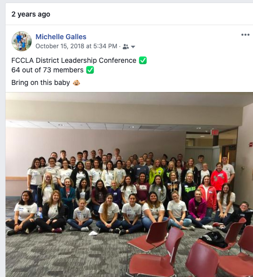 mrsgallesfcs's tweet photo. #ThrowbackThursday Awwww going to FCCLA DLC 40 weeks pregnant and my admin sending extra moms to hep just incase..... 😂 #nefccla #adviserlife https://t.co/iA4qoapuqK
