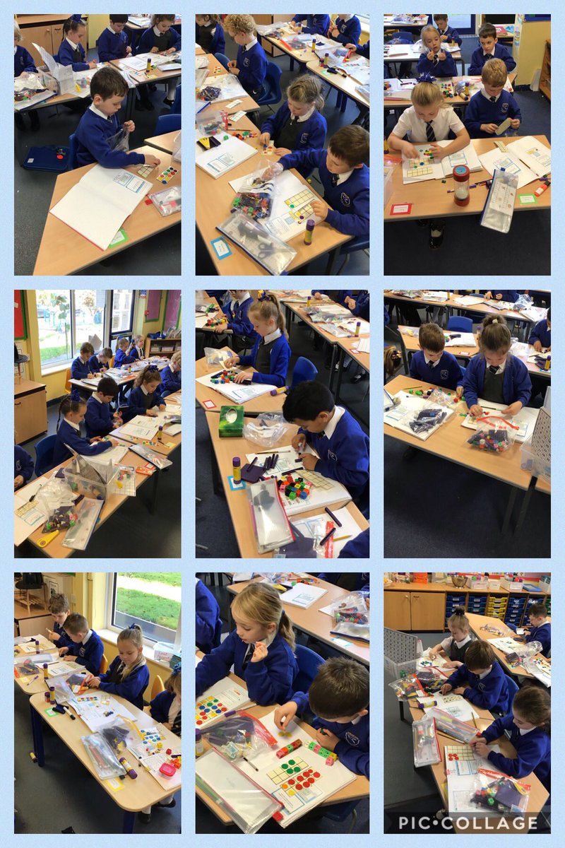 crontony2's tweet photo. Year Two working hard in maths today - using inverses and concrete objects to check their calculations. @crontony2 @crontonceschool @LDSTEducation https://t.co/q0zdWXbQsR