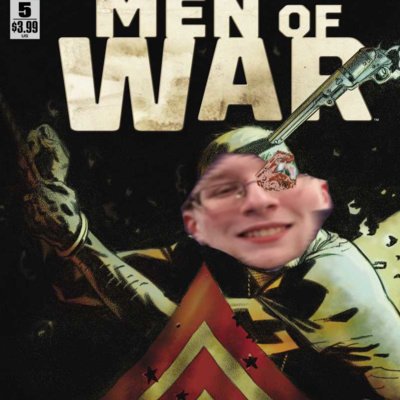 CapesandScowls's tweet photo. New #DPGI is up now featuring @Ask_DPGI ! Pat dives into a New52 war story. Will he get what he wants or find something more horrendous? Men of War 5....go! https://t.co/2zTbaLGlqf https://t.co/Eo8avNgpPV