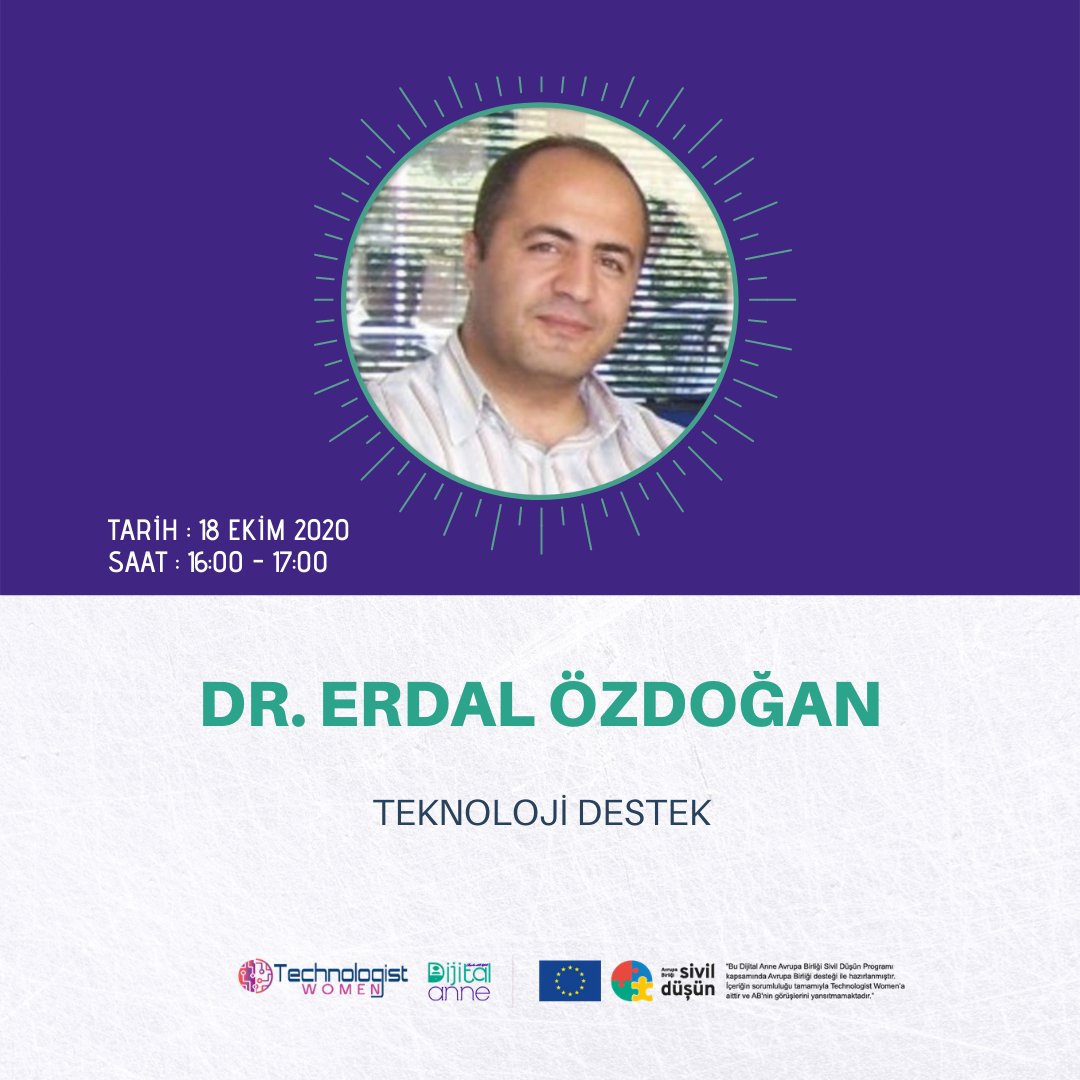 TechnologistW's tweet photo. #DijitalAnne Online Eğitimlerinde alanında lider eğitmenlerle birlikteyiz. 

Dijital Okuryazarlık, Dijital Veriler, Kişisel Veriler, Siber Güvenlik Tasarım, Sosyal Medya, Dijital Reklamcılık, Güvenli E-Ticaret, Dijital Girişimcilik

eğitime katılma için: https://t.co/bk6qUeFE6Y https://t.co/pNTzhWZreK