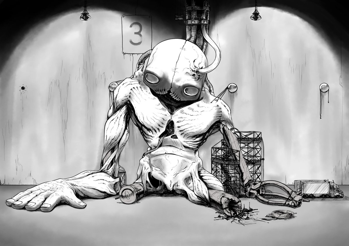 MrChipChopper's tweet photo. "Great Homunculus"

4/5 of "Something wrong" https://t.co/YhqJWITAI8